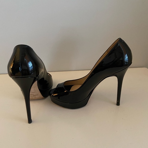 Jimmy Choo Open Toe Pumps - Picture 7 of 10
